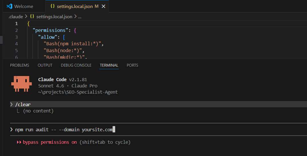 Using Claude Code in WordPress for Technical SEO Automation